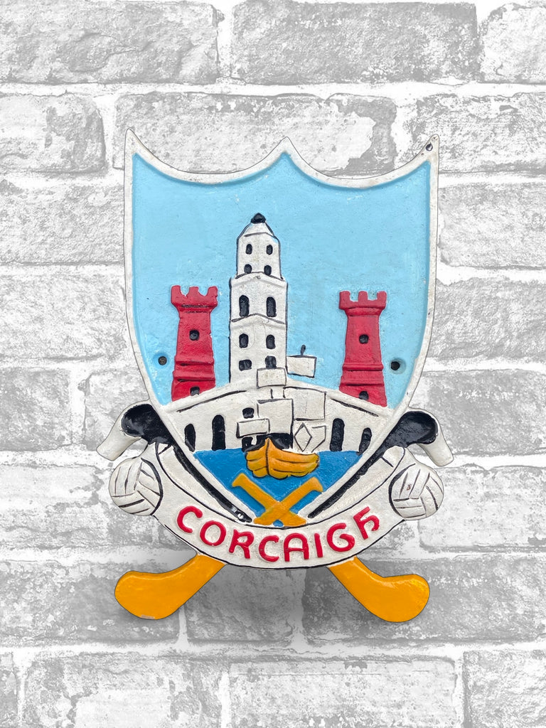 Cork Crest Cast Iron Sign