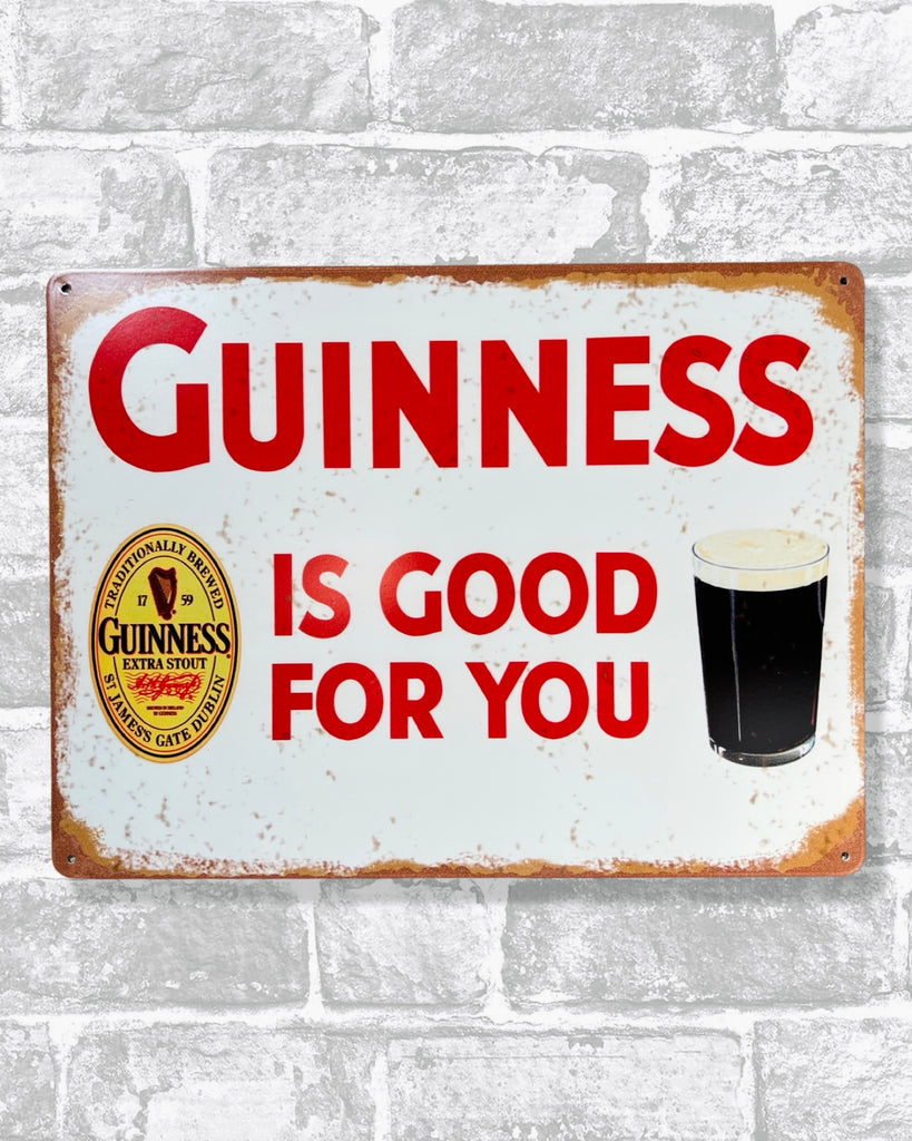 Guinness is Good For You Large Metal Sign