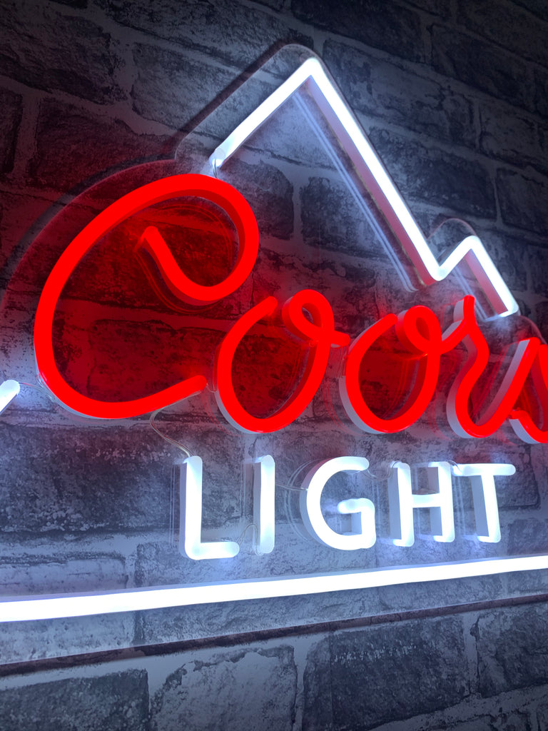 Coors Light Neon Light Sign