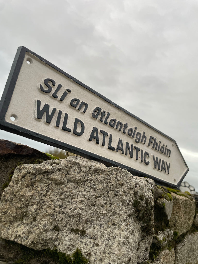 Wild Atlantic Way Cast Iron Sign