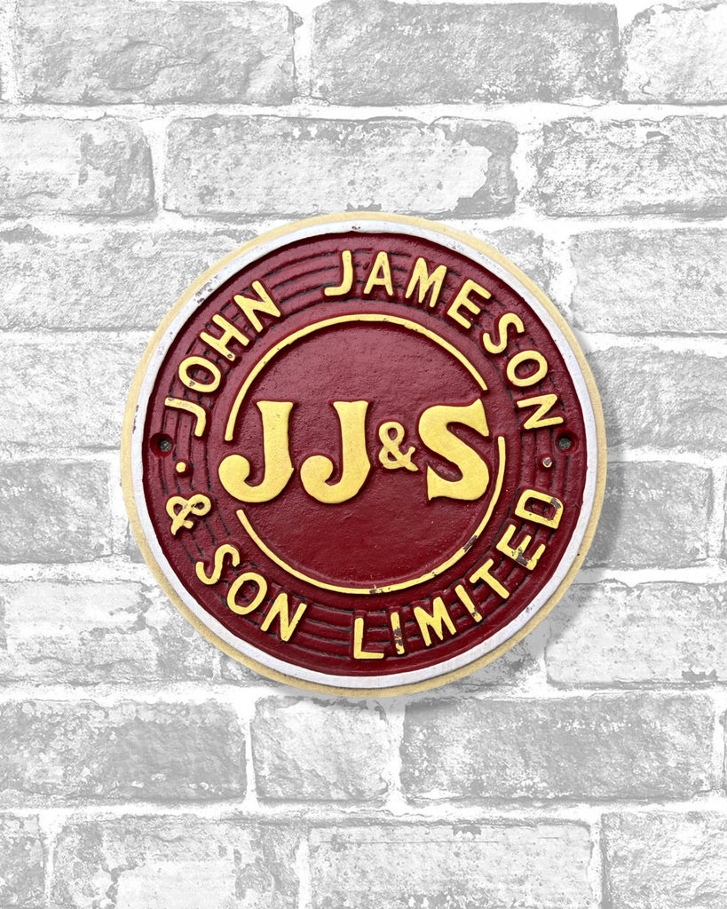 Jameson JJ&S Cast Iron Sign