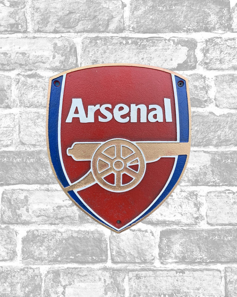 Arsenal Crest Cast Iron Sign