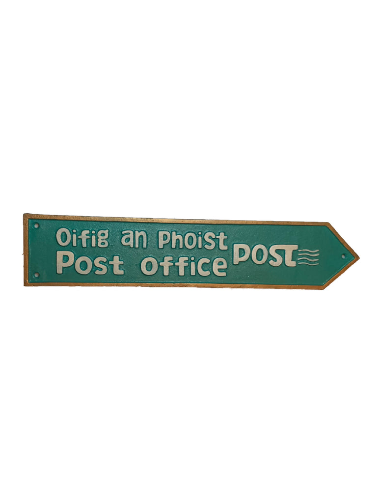 Post Office Cast Iron Sign