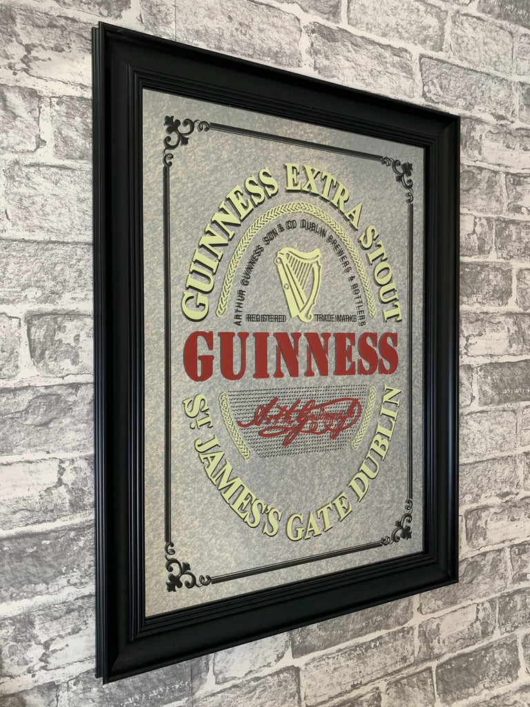Guinness Extra Stout Framed Mirror