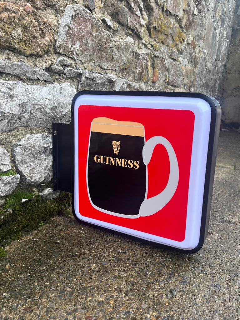 Guinness Double Sided Light Box Sign