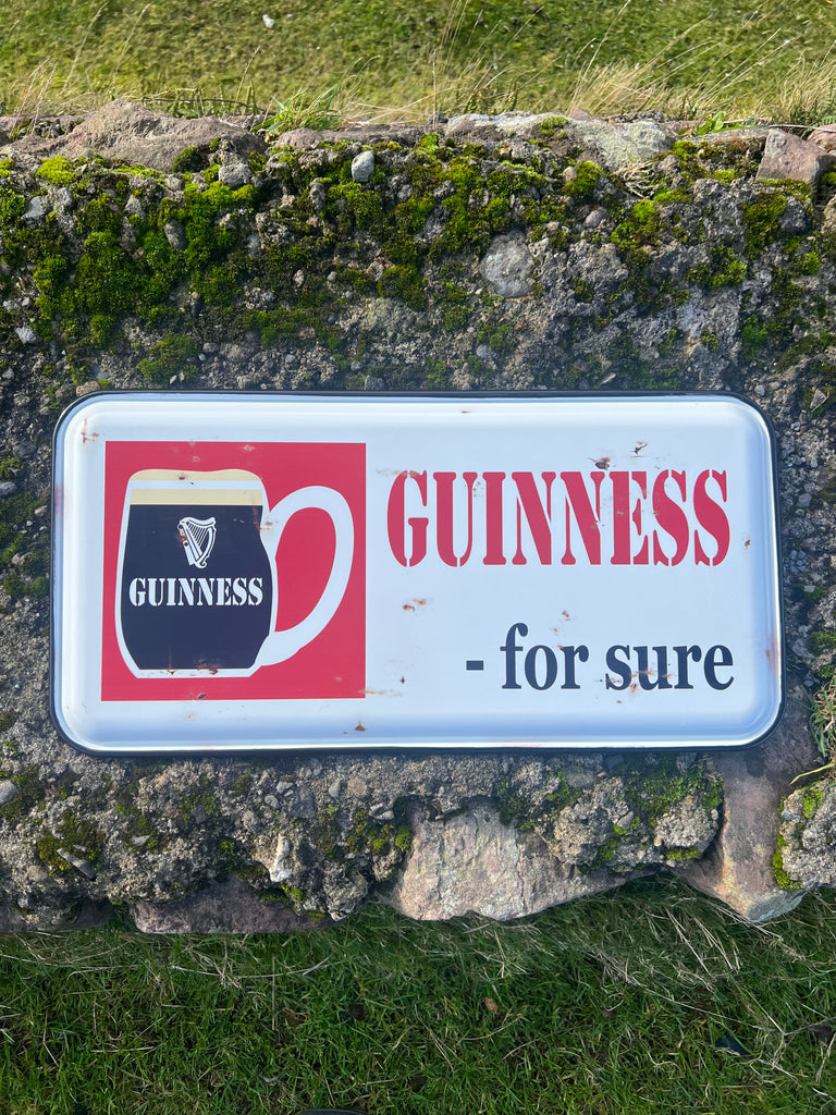 Guinness For Sure Large Metal Sign