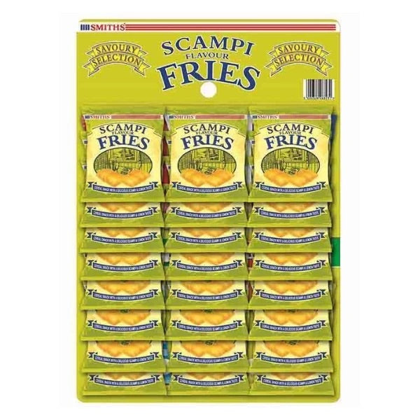 Scampi Fries (Card of 24 x 27g)