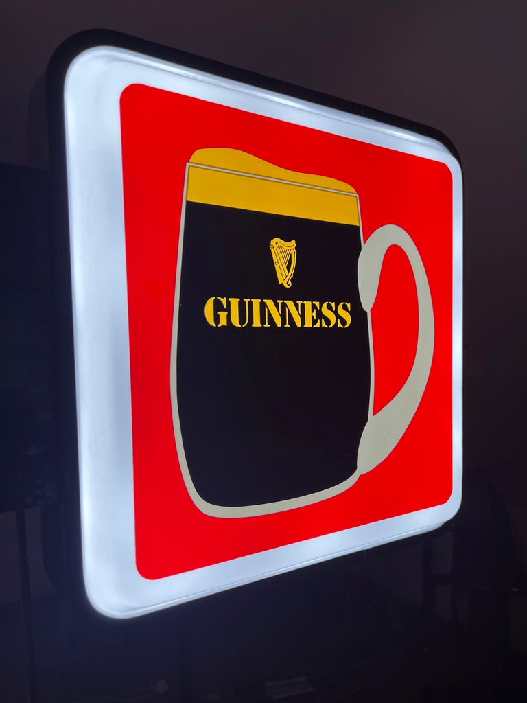 Guinness Double Sided Light Box Sign