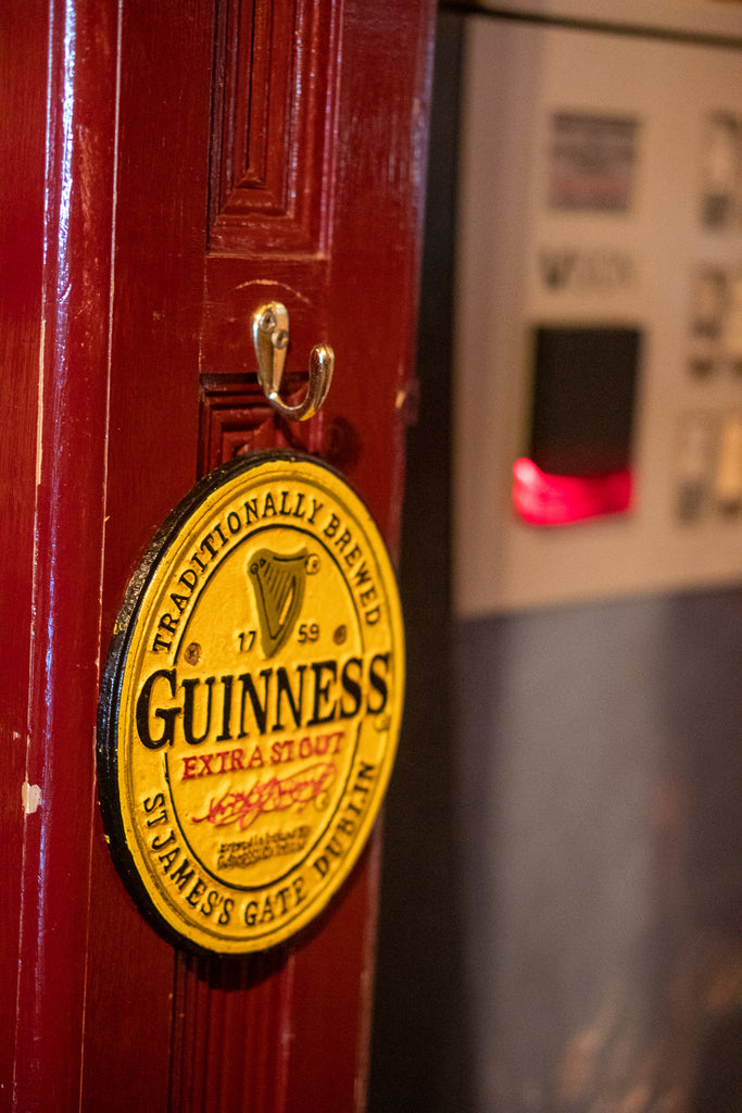 Guinness Label Cast Iron Sign