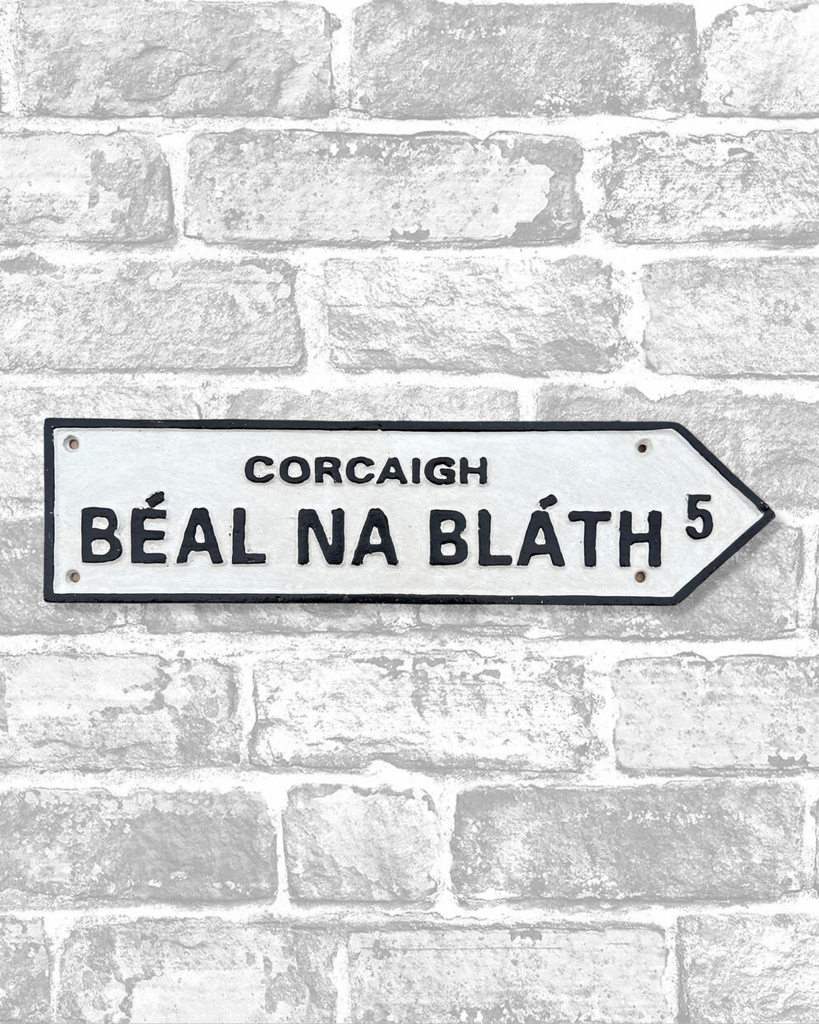 Beal Na Blath Cast Iron Sign