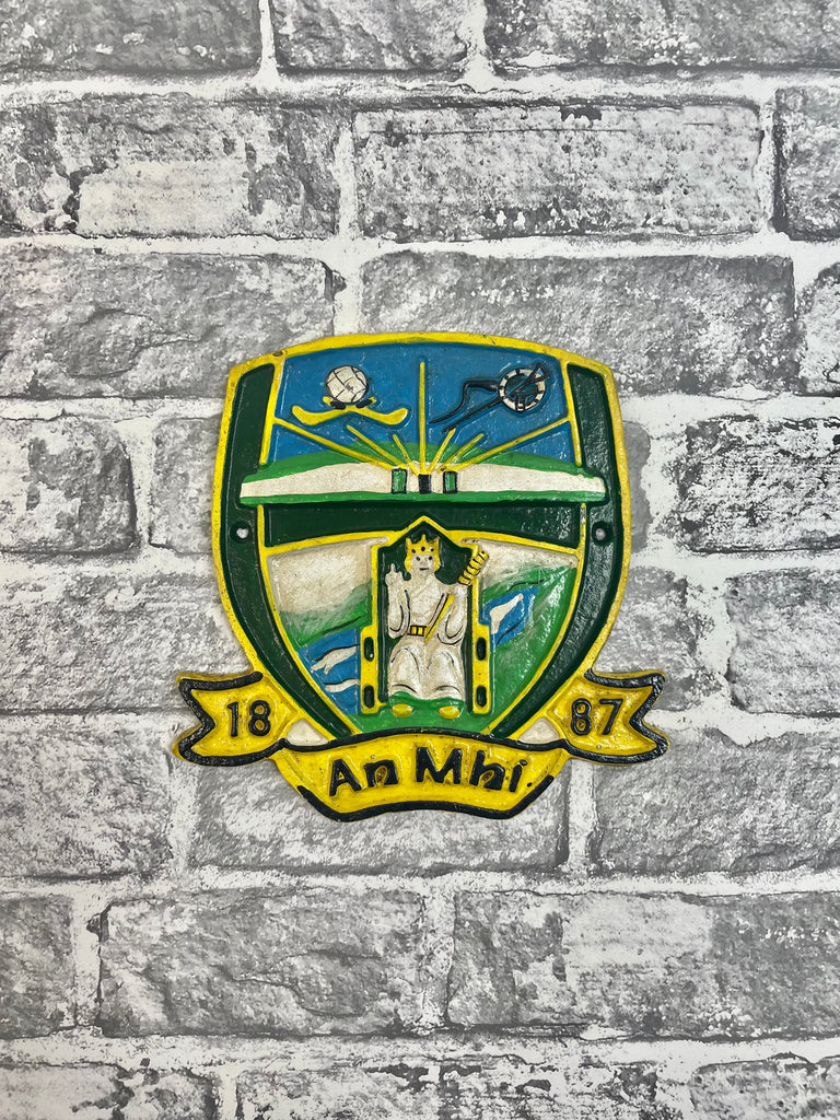 Meath Crest Cast Iron Sign