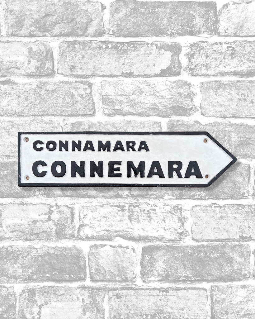 Connemara Cast Iron Sign